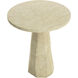 Kliff 40 X 34 inch Travertine Look Outdoor Bar Table